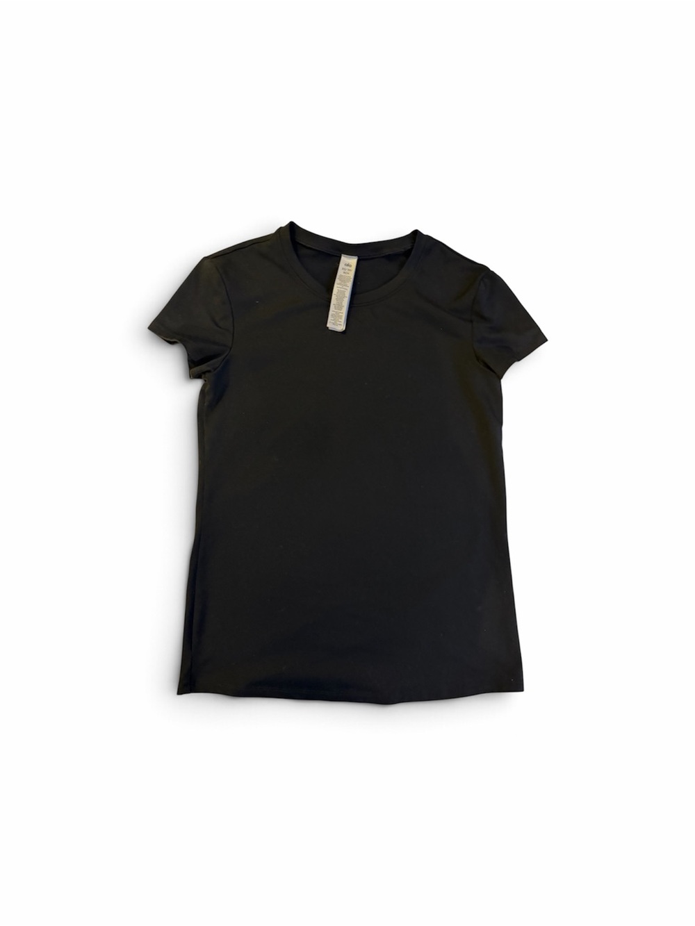 ALO Black Crewneck Women's Tee